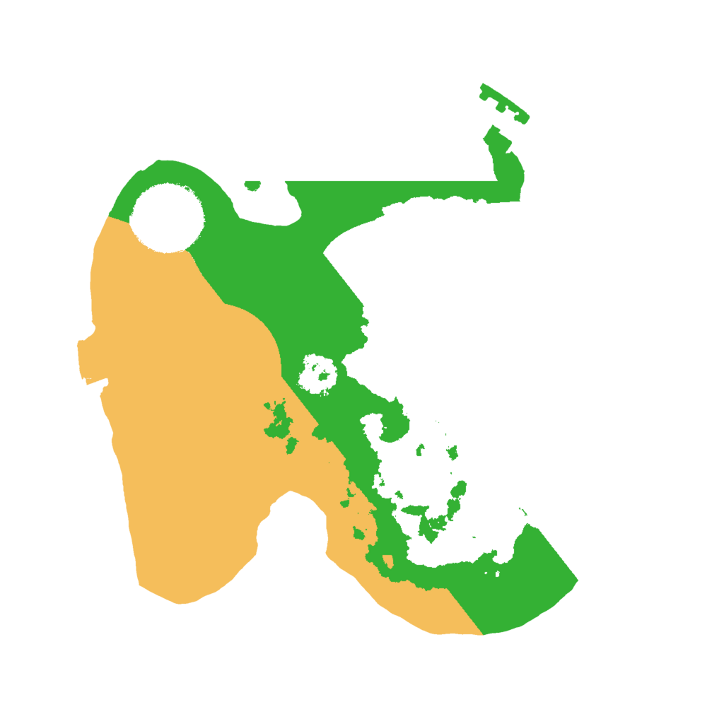 Biome Rust Map: Procedural Map, Size: 1900, Seed: 80846