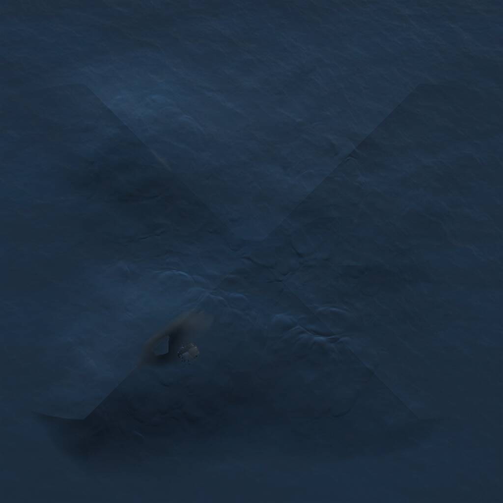 Rust Map: Procedural Map, Size: 1000, Seed: 27244299, 1 Monuments