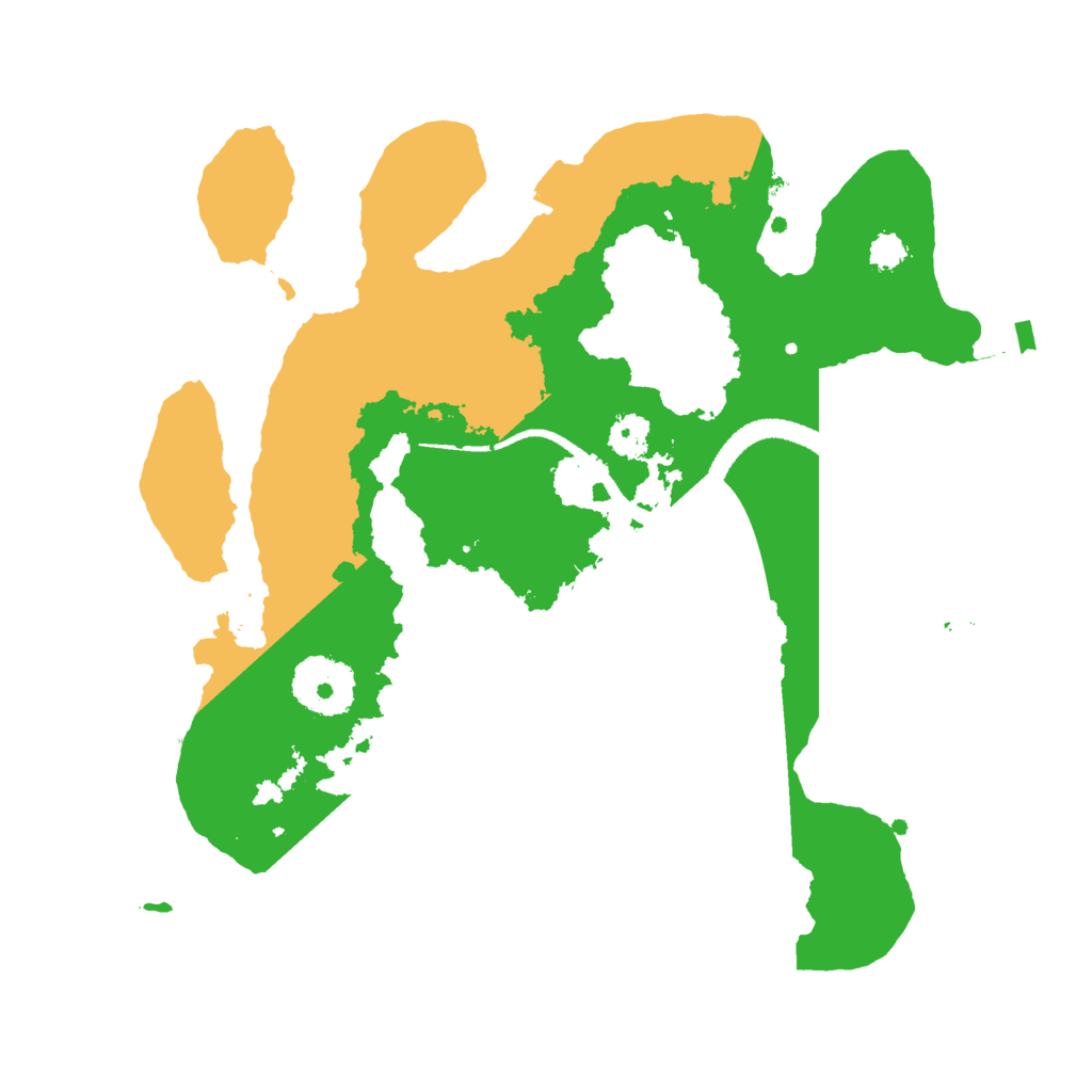 Biome Rust Map: Procedural Map, Size: 2700, Seed: 1153980438