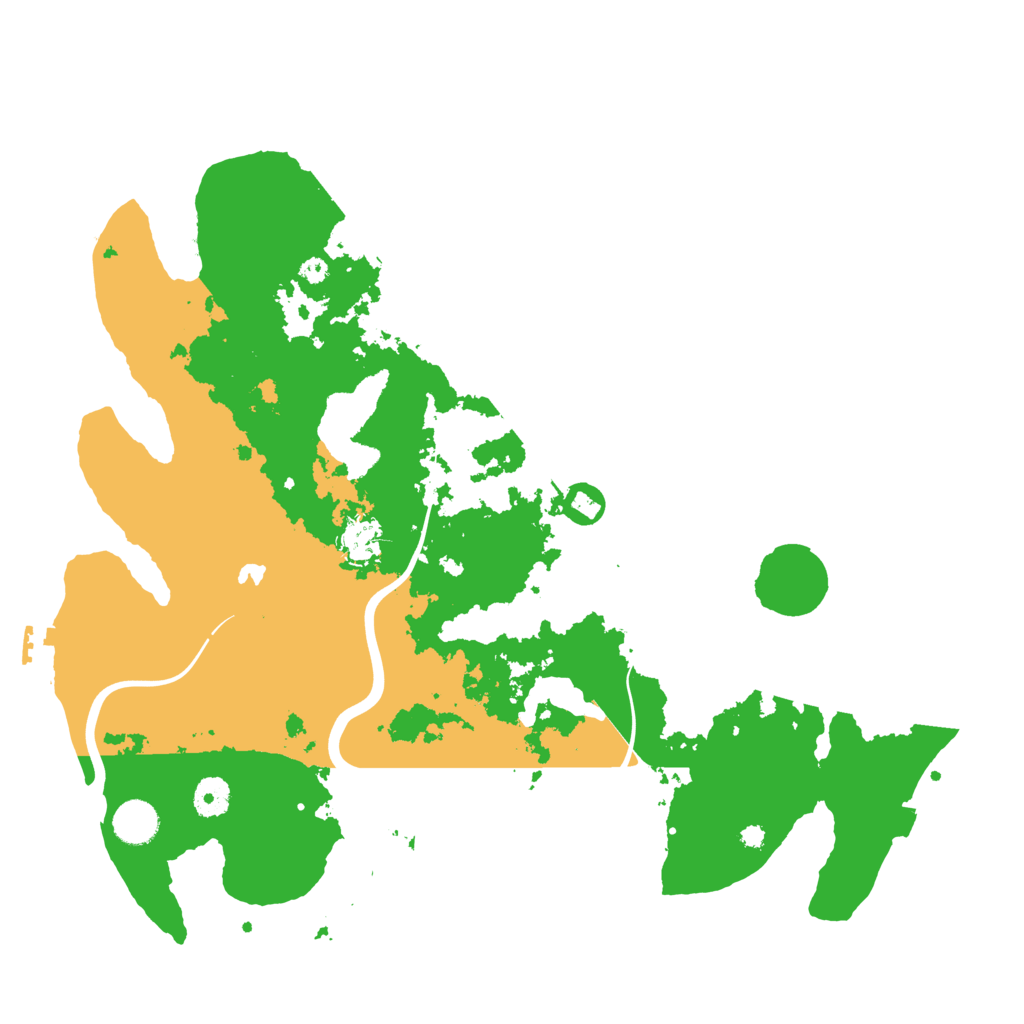 Biome Rust Map: Procedural Map, Size: 4000, Seed: 720776993