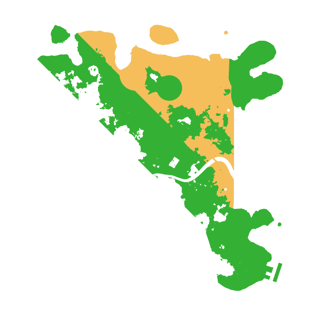 Biome Rust Map: Procedural Map, Size: 3250, Seed: 1376805274