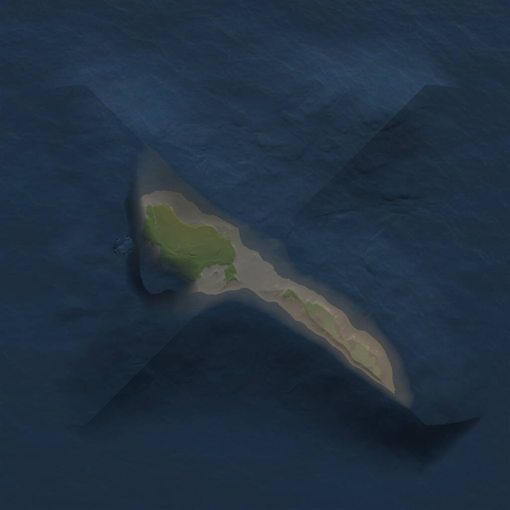 Rust Map: Procedural Map, Size: 1000, Seed: 242794174, 1 Monuments