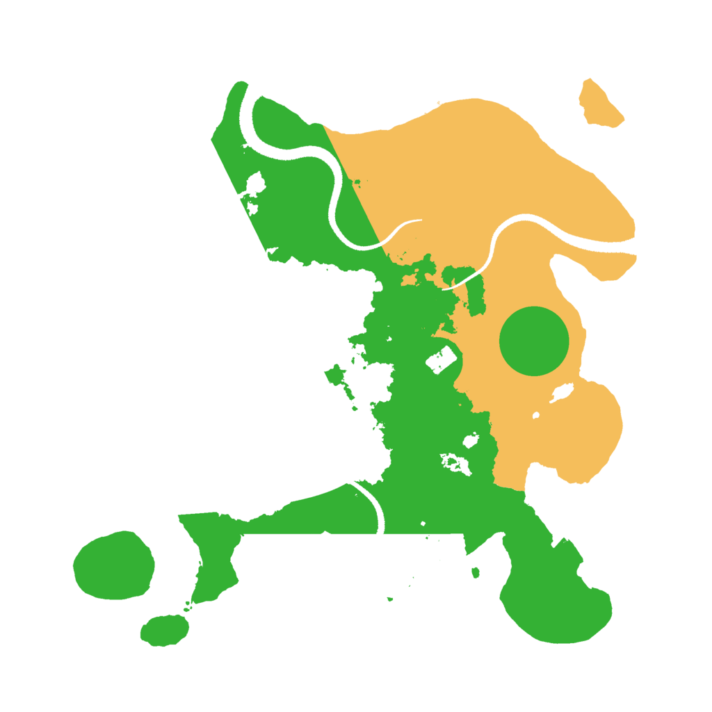 Biome Rust Map: Procedural Map, Size: 2700, Seed: 1761825699