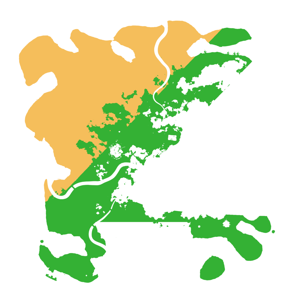Biome Rust Map: Procedural Map, Size: 3750, Seed: 2118247052
