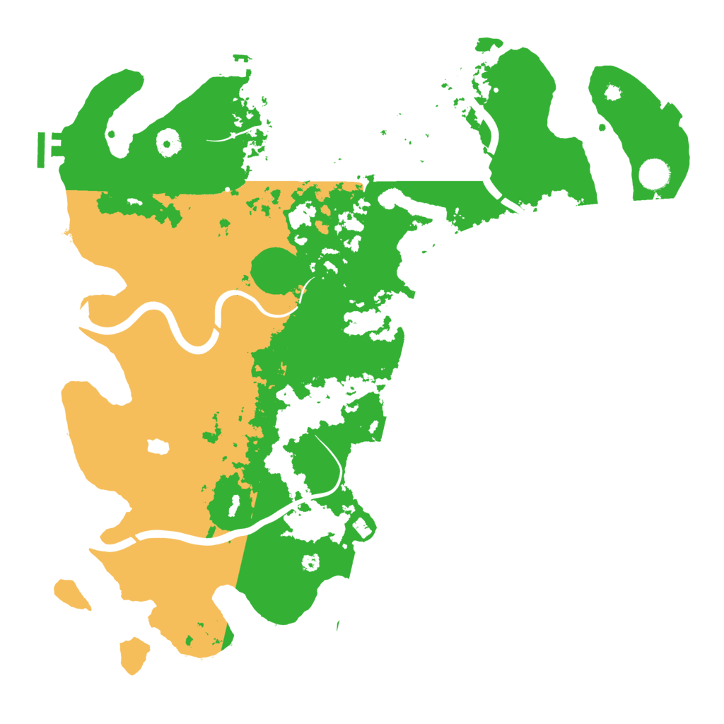 Biome Rust Map: Procedural Map, Size: 4100, Seed: 90510310