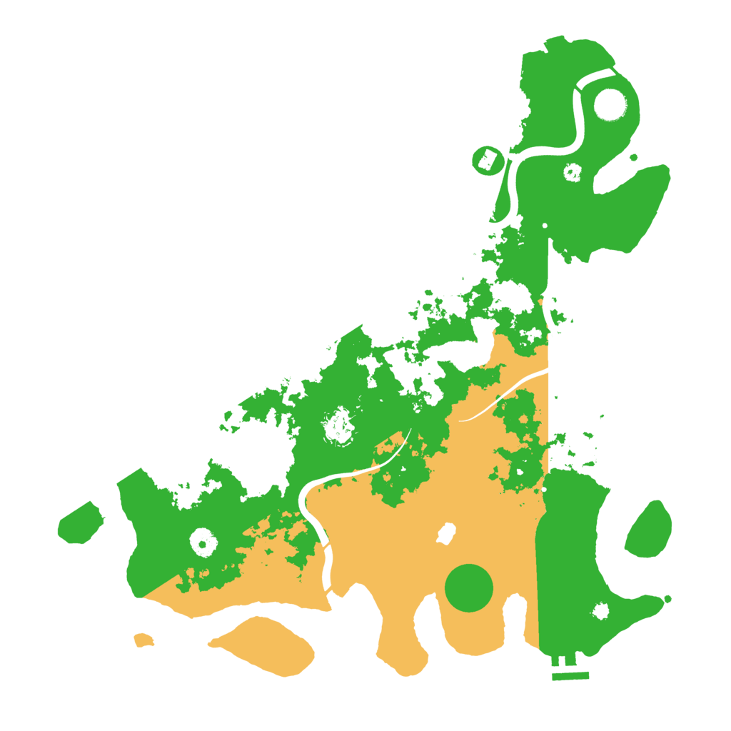 Biome Rust Map: Procedural Map, Size: 4000, Seed: 997966624