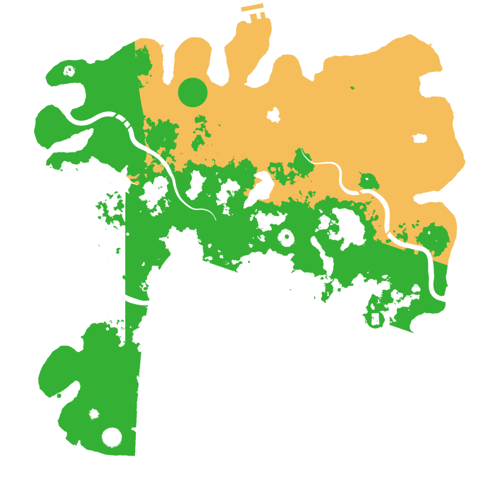 Biome Rust Map: Procedural Map, Size: 4500, Seed: 1408232287
