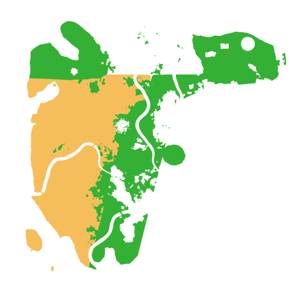 Biome Rust Map: Procedural Map, Size: 3800, Seed: 1623518314