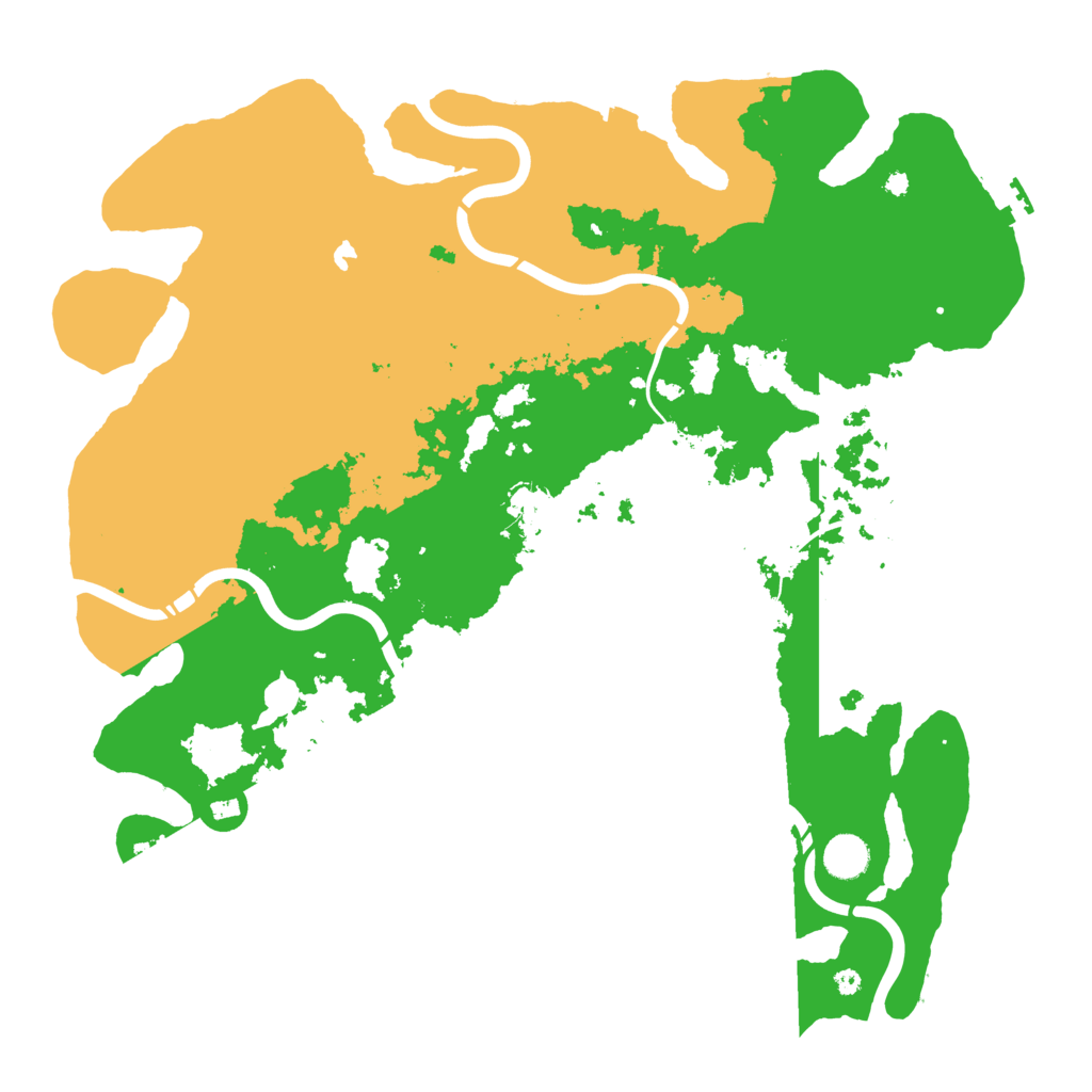 Biome Rust Map: Procedural Map, Size: 4250, Seed: 1976967039