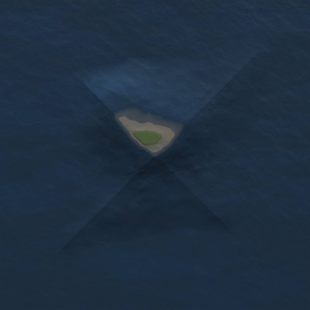 Rust Map: Procedural Map, Size: 1000, Seed: 863582804, 1 Monuments