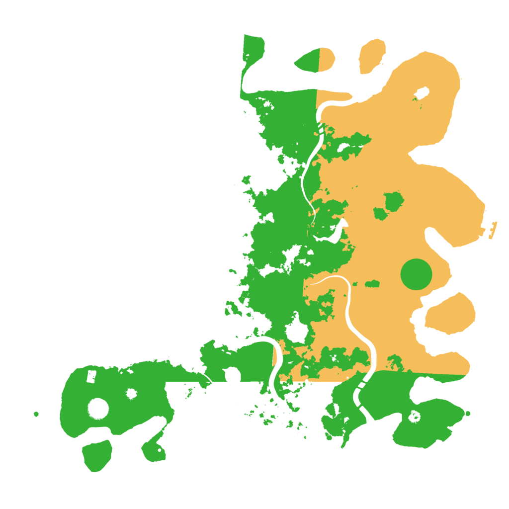 Biome Rust Map: Procedural Map, Size: 4250, Seed: 1832599425