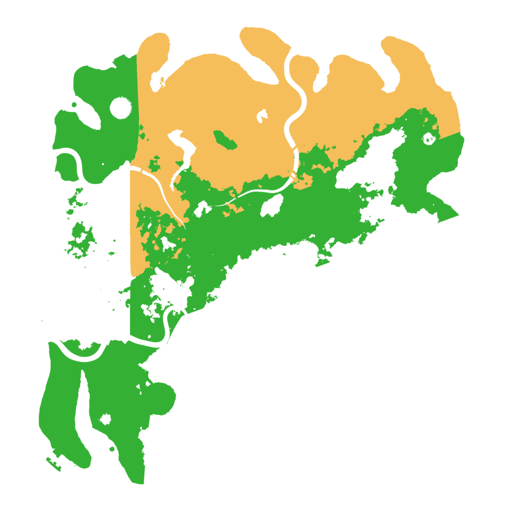 Biome Rust Map: Procedural Map, Size: 4250, Seed: 65575557