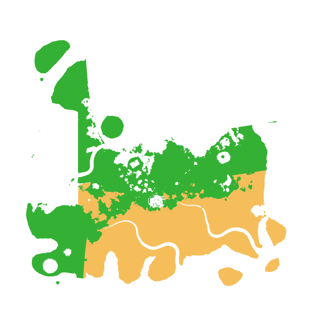 Biome Rust Map: Procedural Map, Size: 3750, Seed: 1669211321