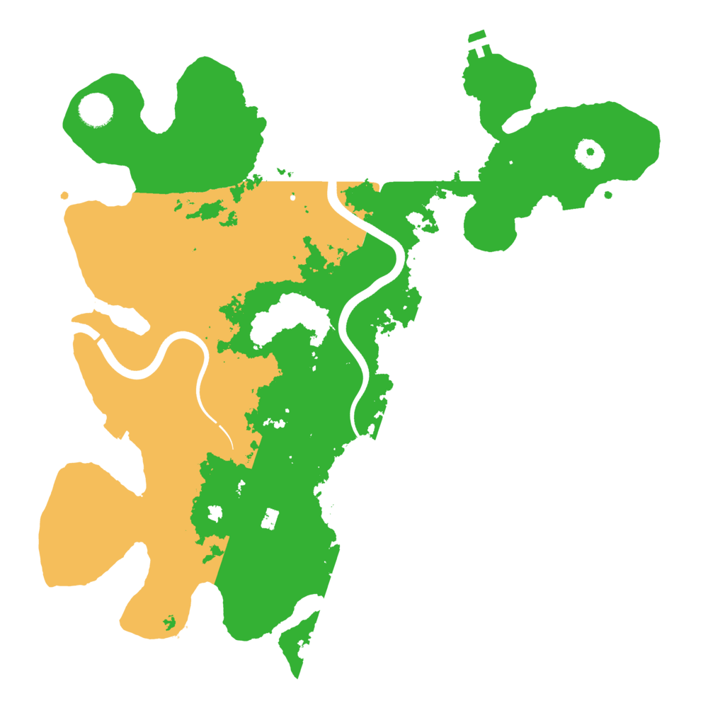 Biome Rust Map: Procedural Map, Size: 3750, Seed: 733709748