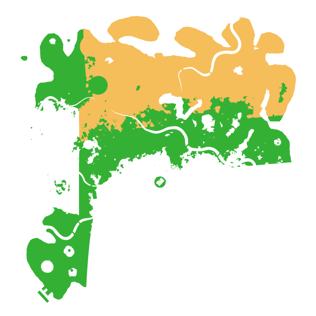 Biome Rust Map: Procedural Map, Size: 4500, Seed: 95658790