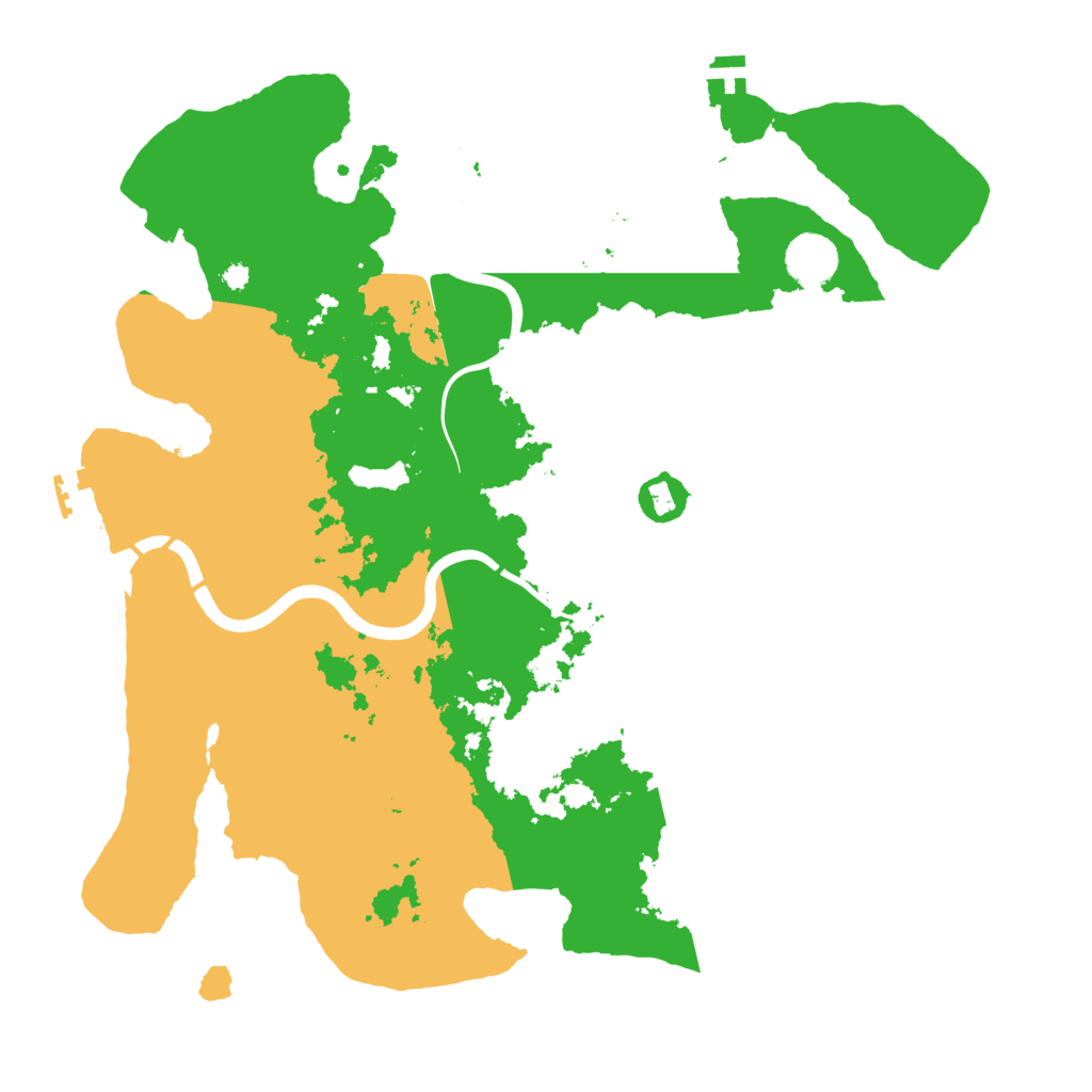 Biome Rust Map: Procedural Map, Size: 3800, Seed: 1370630633