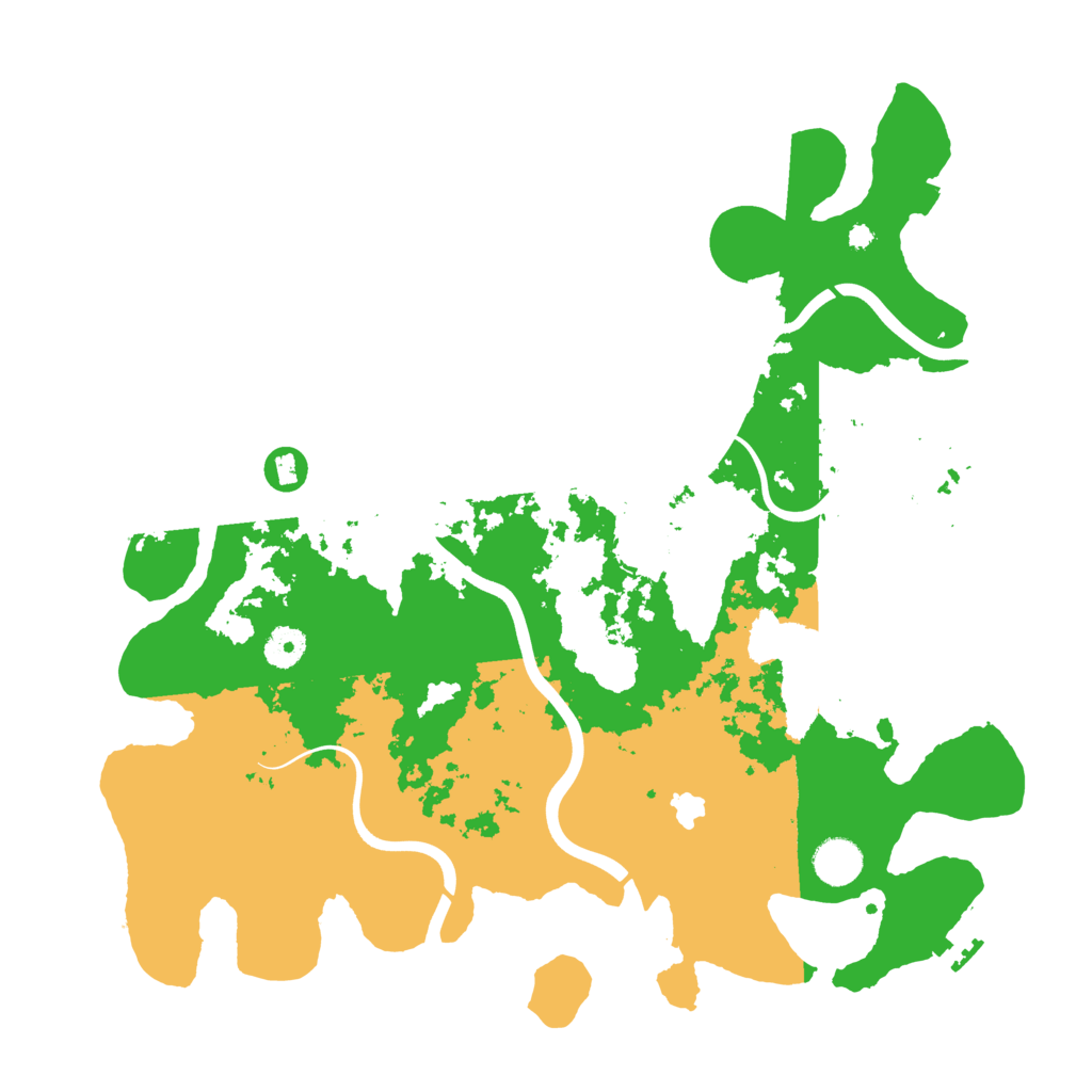 Biome Rust Map: Procedural Map, Size: 4000, Seed: 54966237