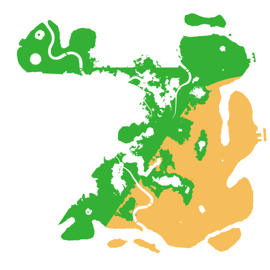 Biome Rust Map: Procedural Map, Size: 4250, Seed: 1651287509