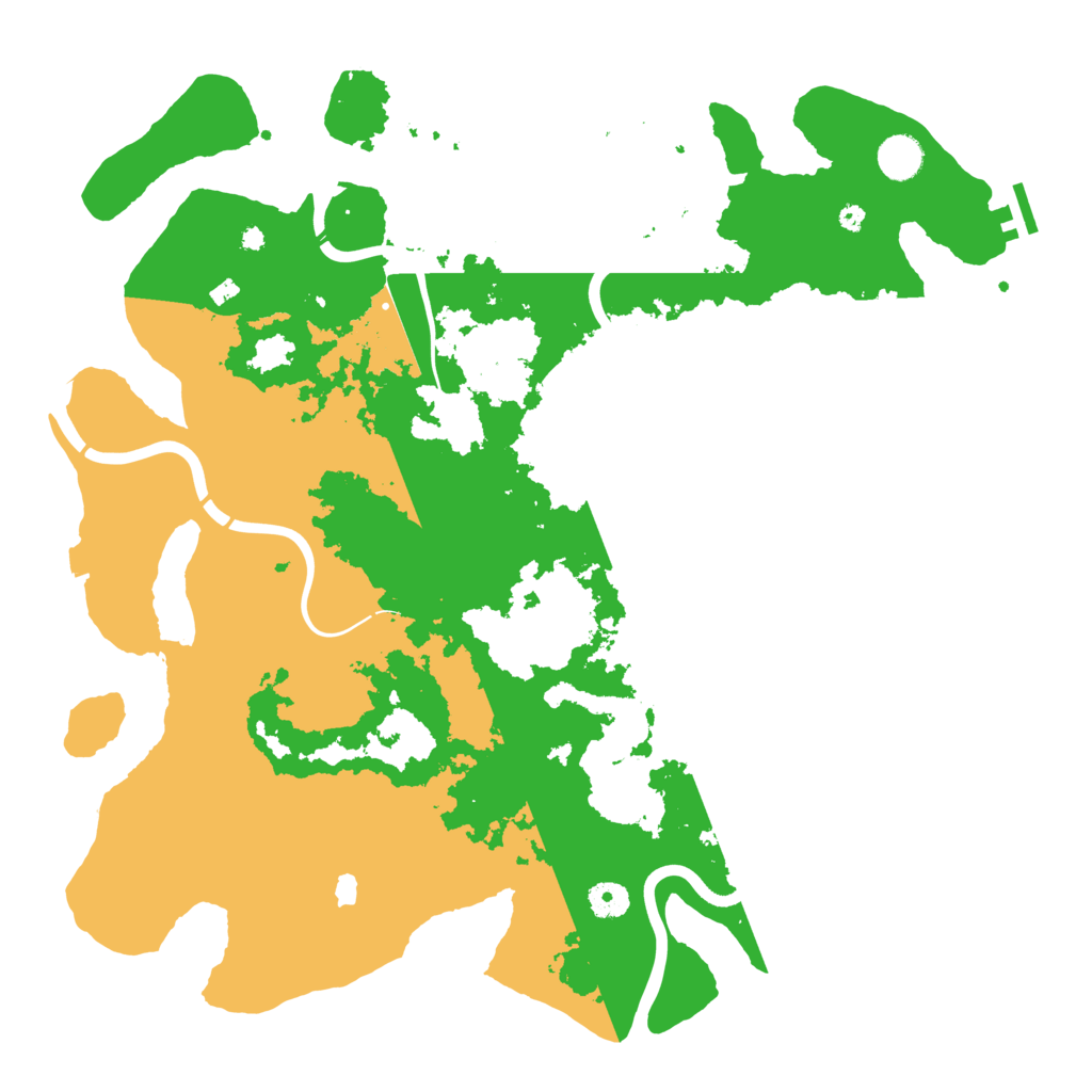 Biome Rust Map: Procedural Map, Size: 4250, Seed: 2087781100