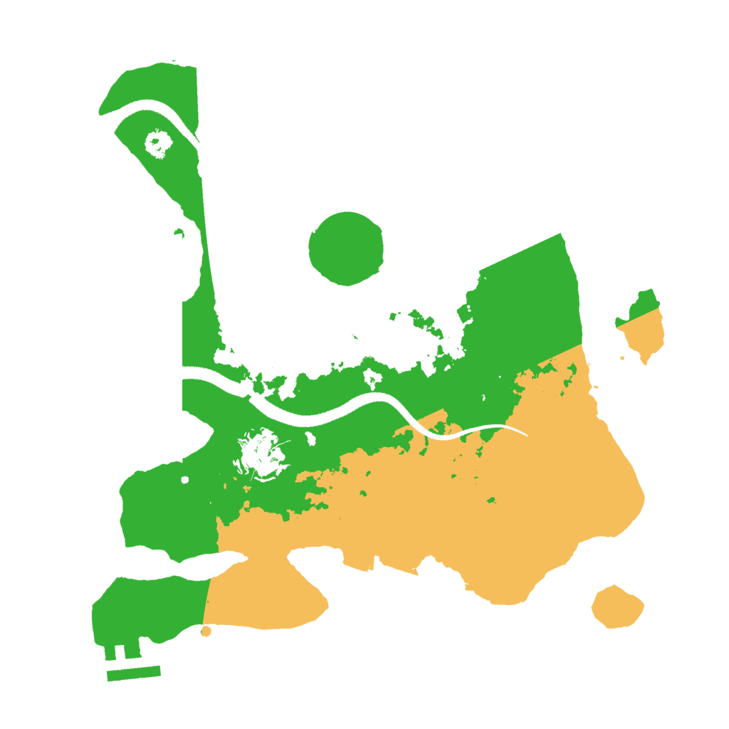 Biome Rust Map: Procedural Map, Size: 2750, Seed: 724292326