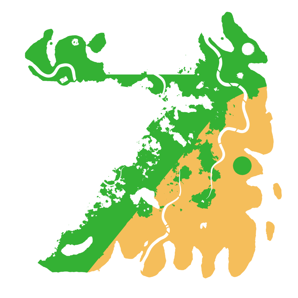 Biome Rust Map: Procedural Map, Size: 4250, Seed: 438463638
