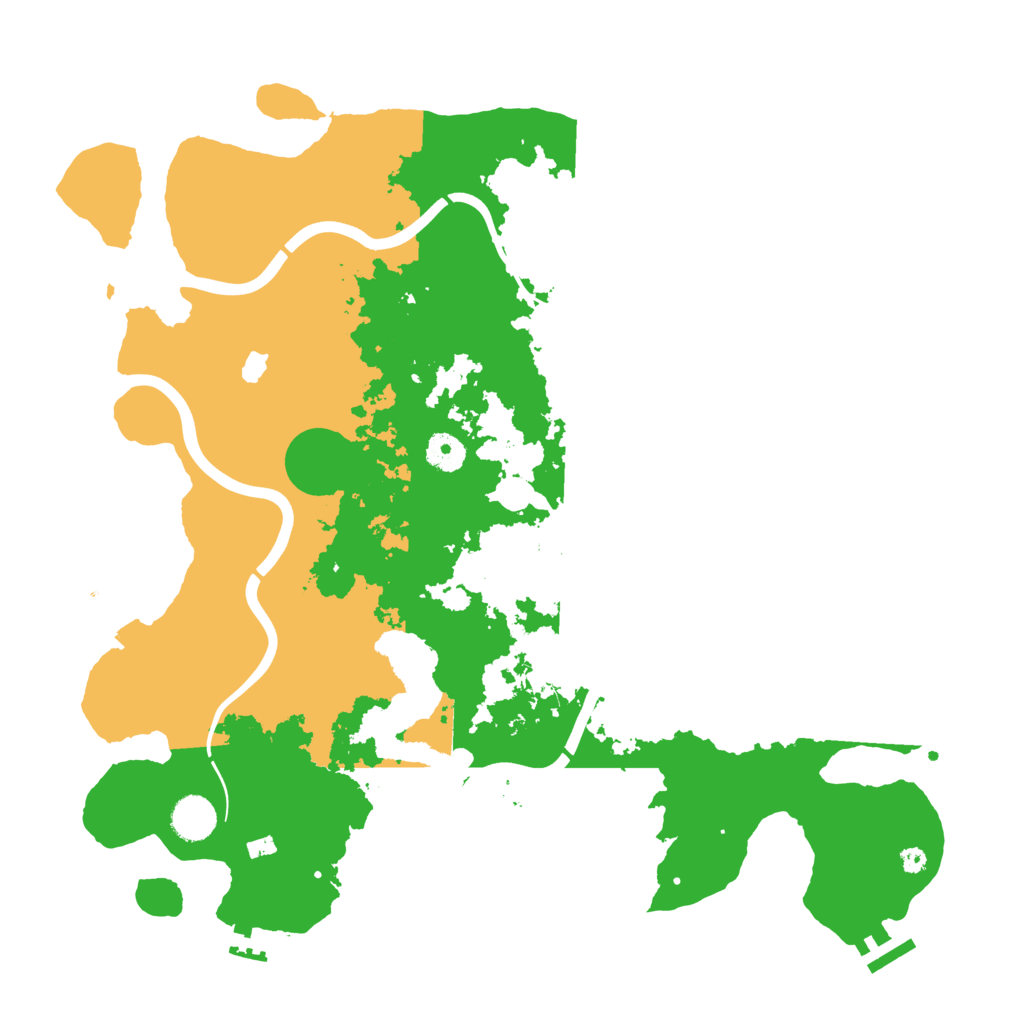 Biome Rust Map: Procedural Map, Size: 4000, Seed: 818449275