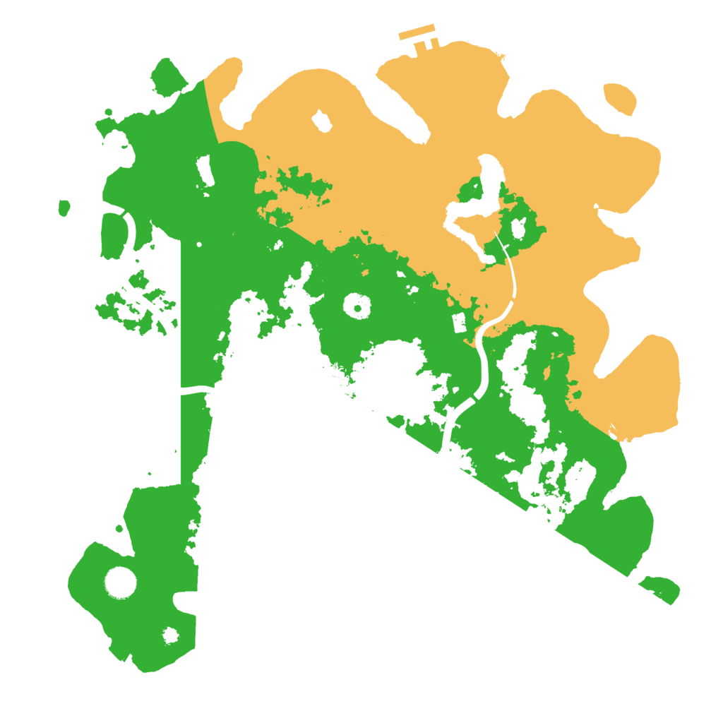 Biome Rust Map: Procedural Map, Size: 4000, Seed: 113624033
