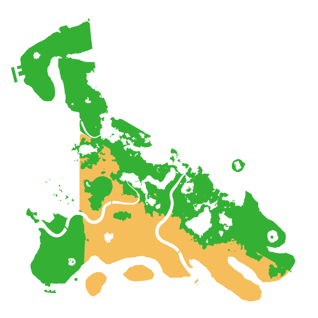 Biome Rust Map: Procedural Map, Size: 4177, Seed: 493705415