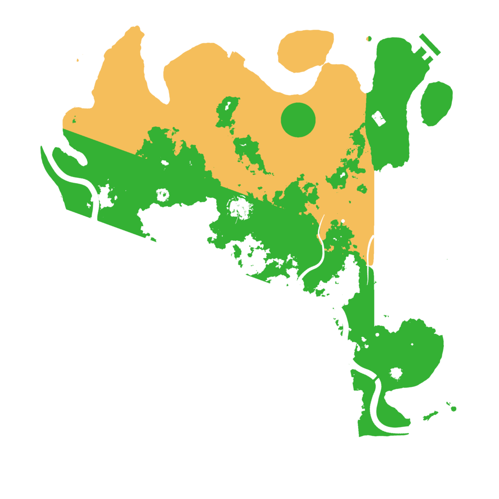 Biome Rust Map: Procedural Map, Size: 3800, Seed: 456868913