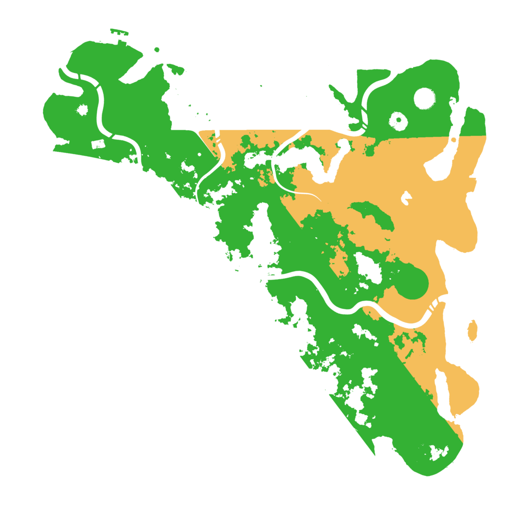 Biome Rust Map: Procedural Map, Size: 4250, Seed: 959380252