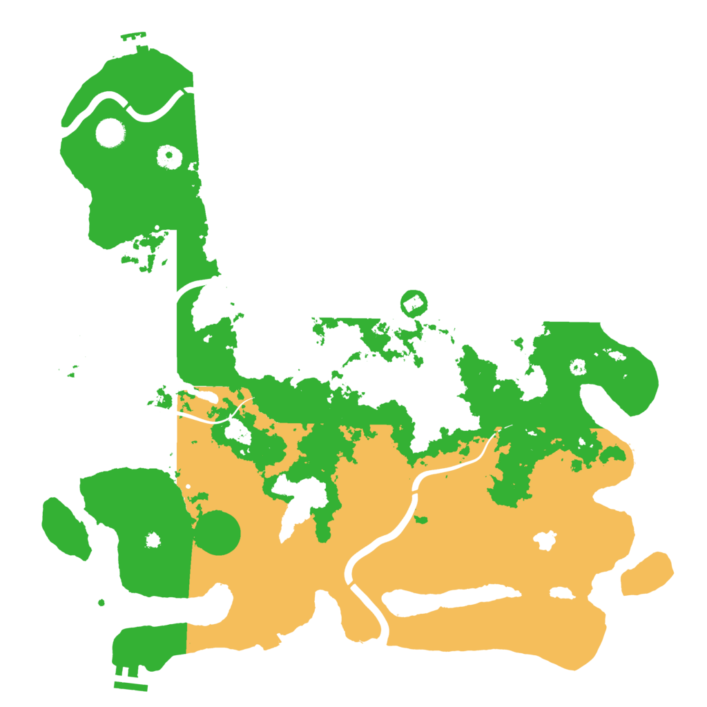 Biome Rust Map: Procedural Map, Size: 4250, Seed: 514950906