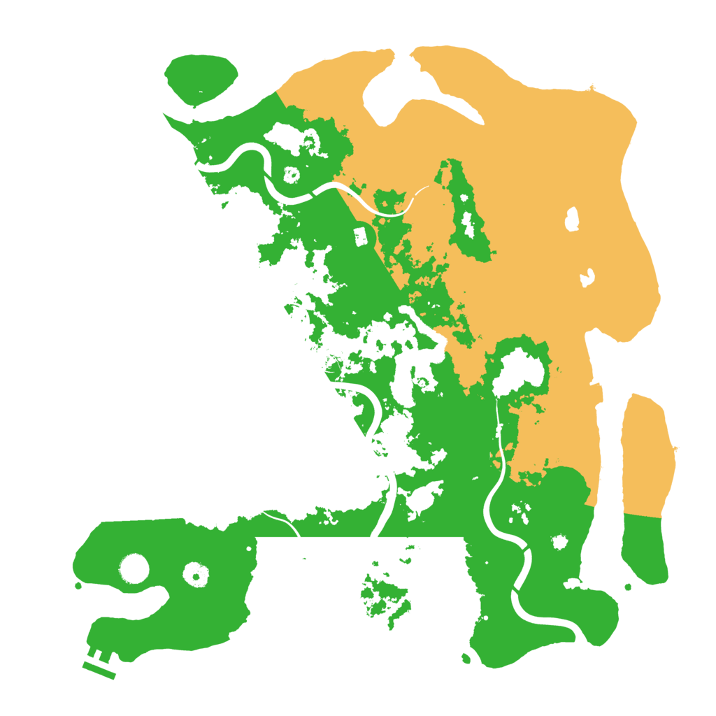 Biome Rust Map: Procedural Map, Size: 4250, Seed: 90426889