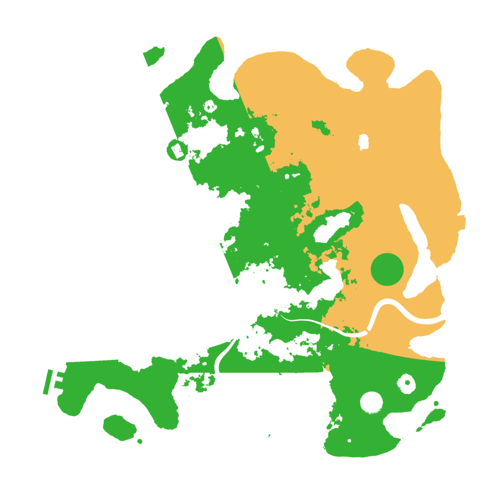 Biome Rust Map: Procedural Map, Size: 4000, Seed: 30102025