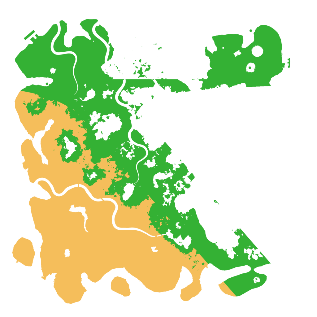 Biome Rust Map: Procedural Map, Size: 5000, Seed: 1754693746