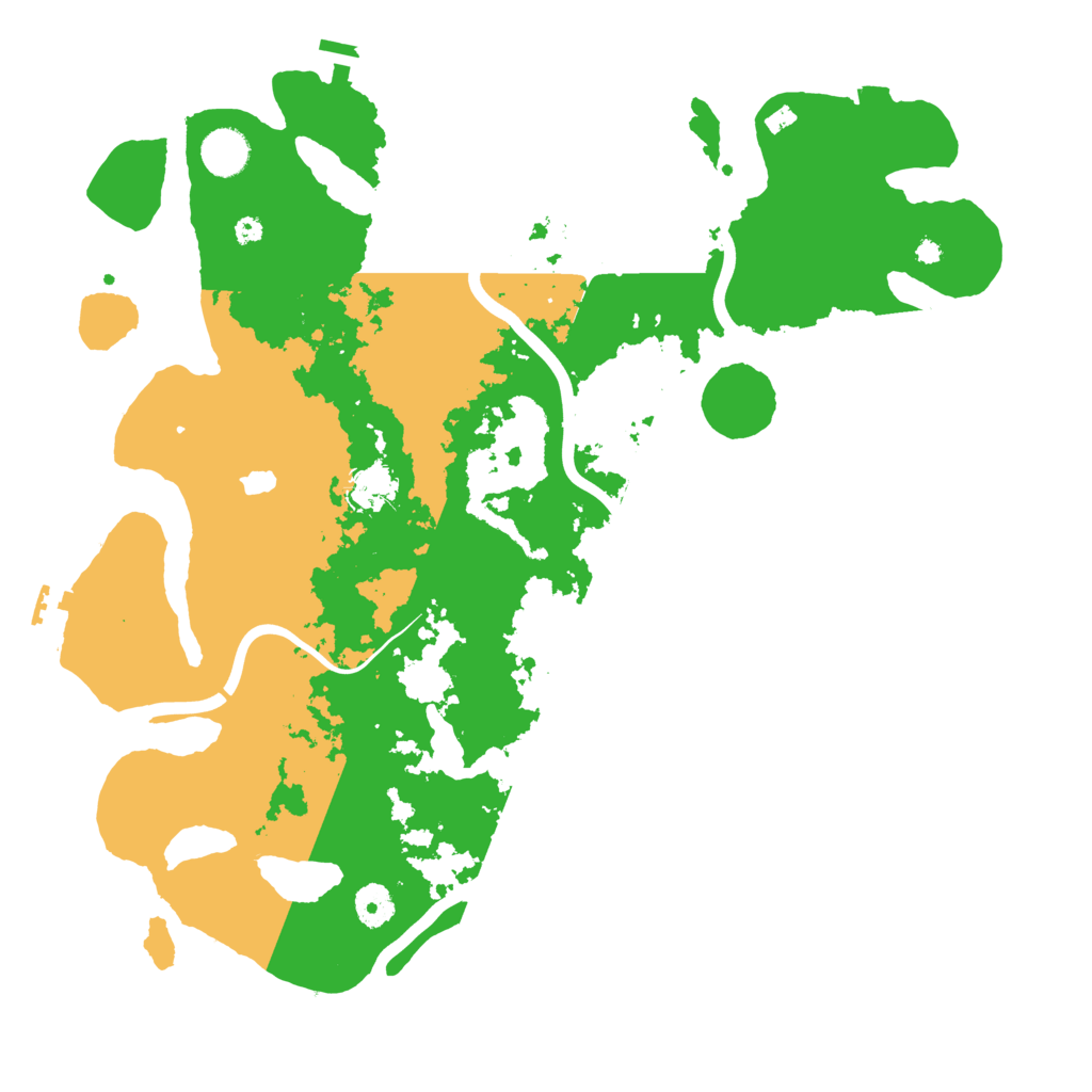 Biome Rust Map: Procedural Map, Size: 4000, Seed: 990371