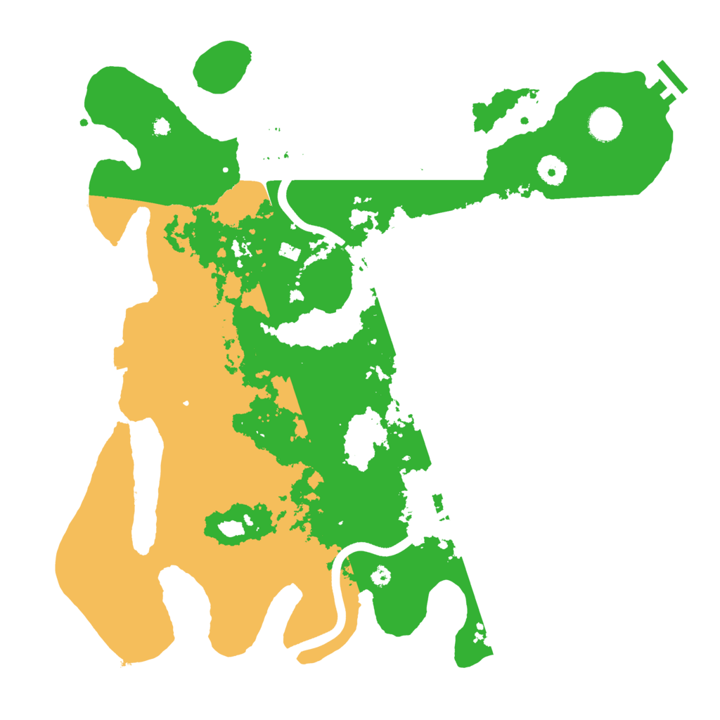 Biome Rust Map: Procedural Map, Size: 3750, Seed: 553798