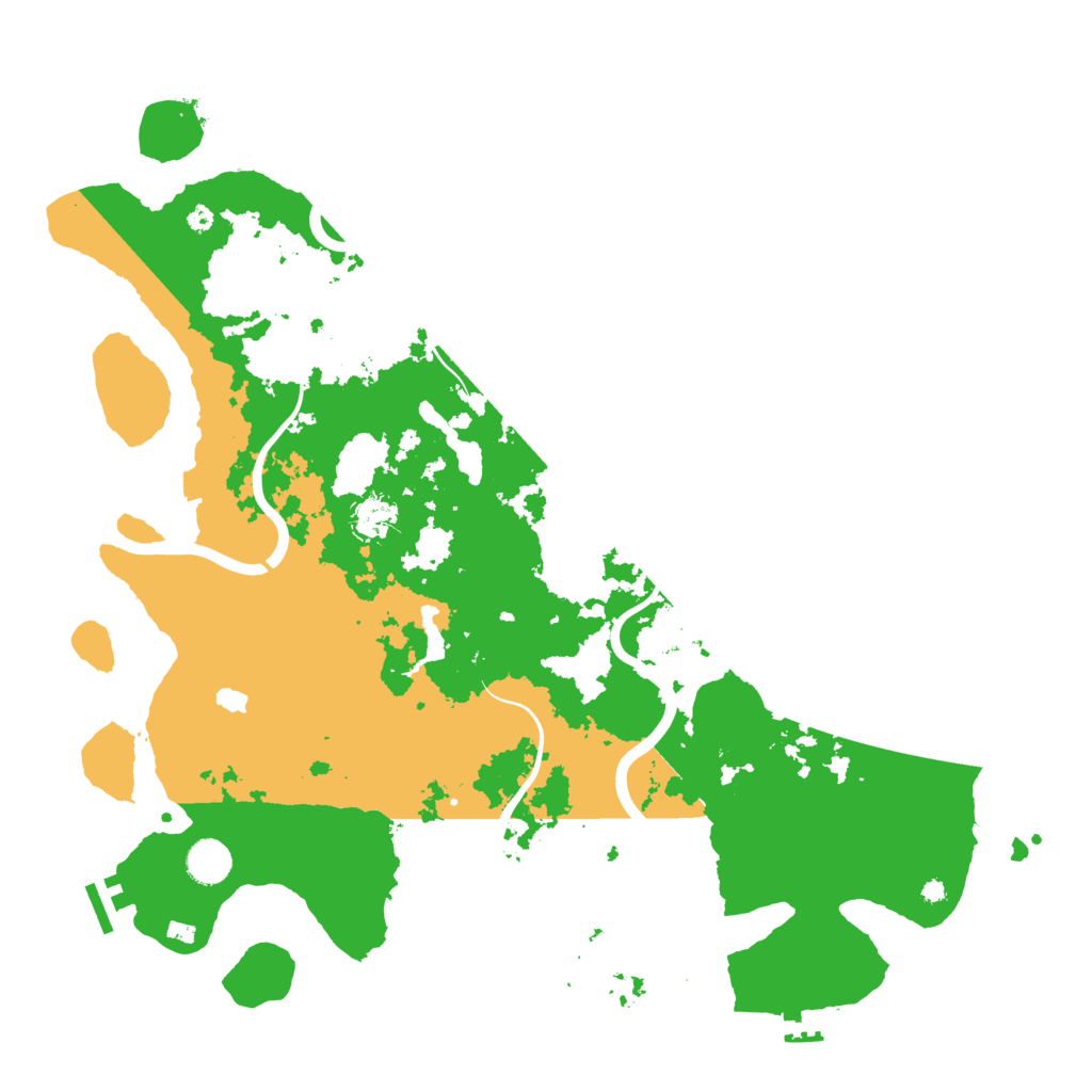 Biome Rust Map: Procedural Map, Size: 4250, Seed: 49441699