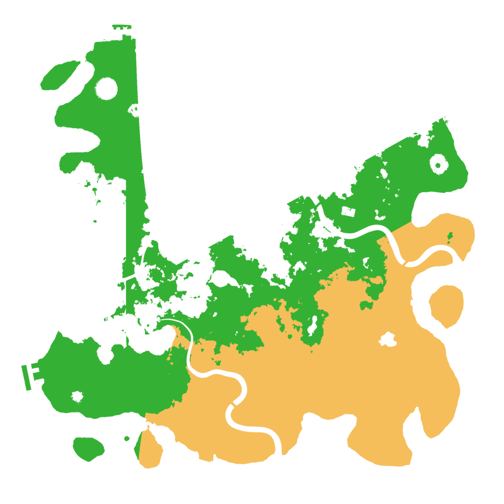 Biome Rust Map: Procedural Map, Size: 4000, Seed: 1537711912