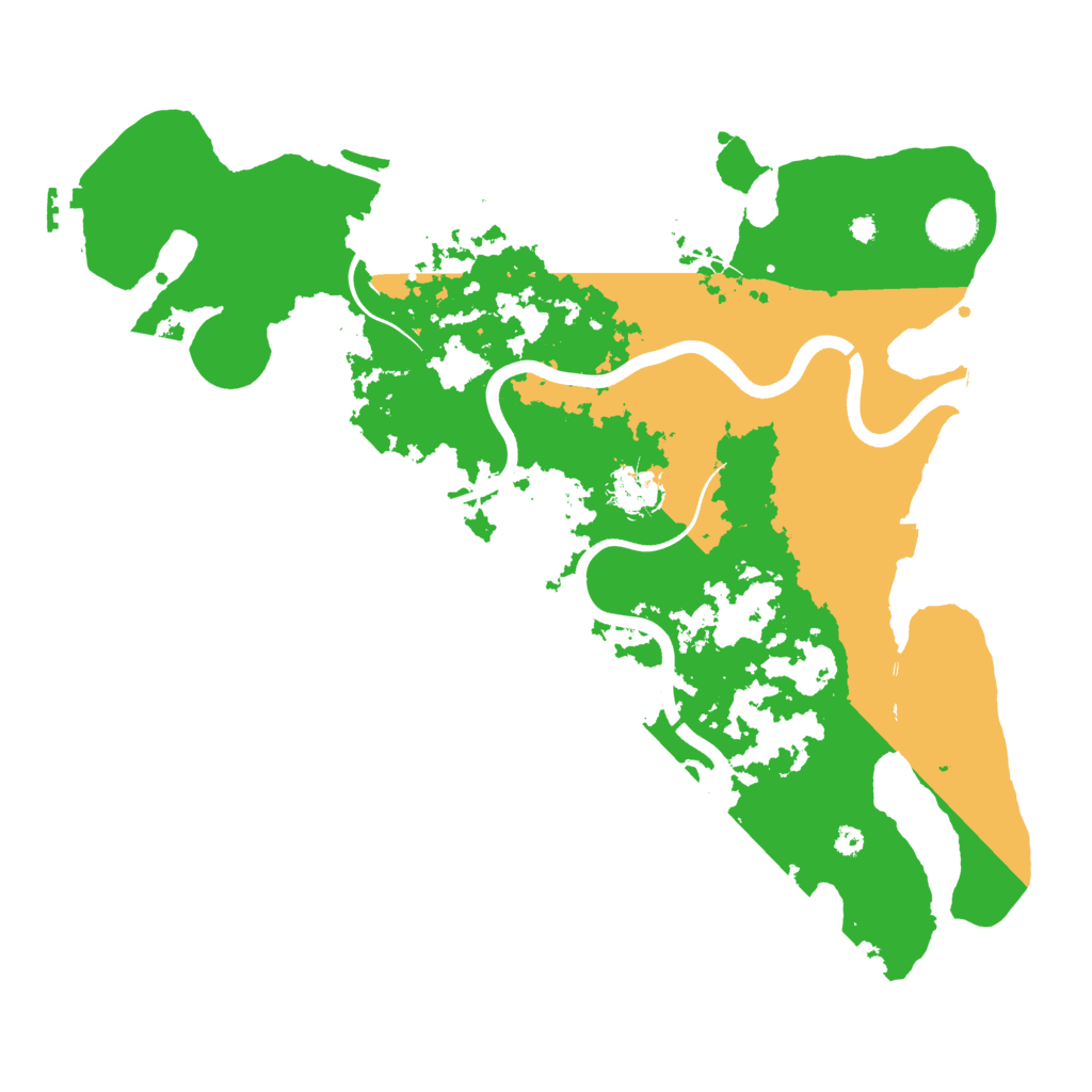 Biome Rust Map: Procedural Map, Size: 3750, Seed: 93770