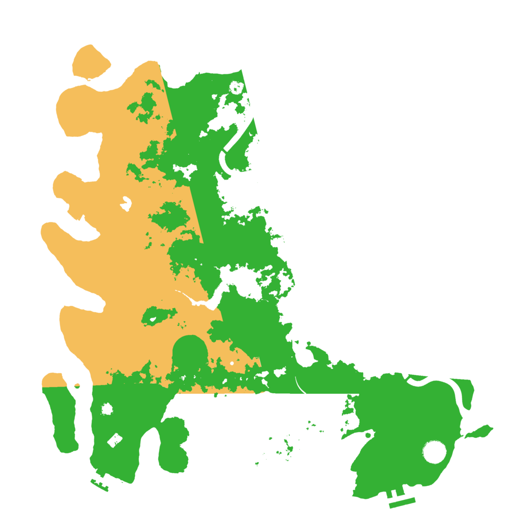 Biome Rust Map: Procedural Map, Size: 4000, Seed: 998174