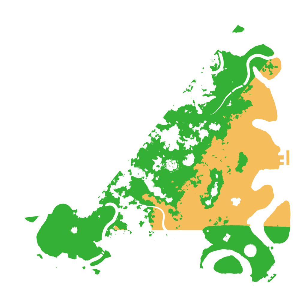 Biome Rust Map: Procedural Map, Size: 4250, Seed: 850510656
