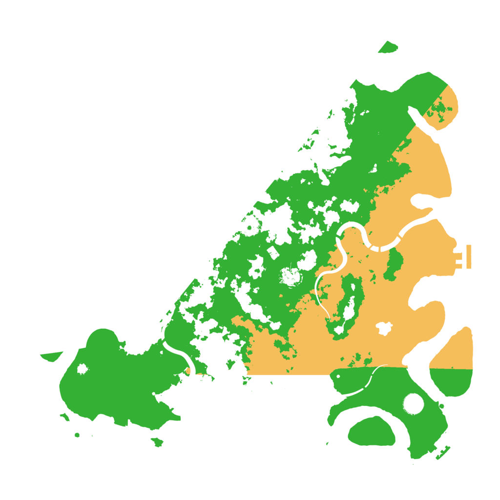 Biome Rust Map: Procedural Map, Size: 4250, Seed: 850510656