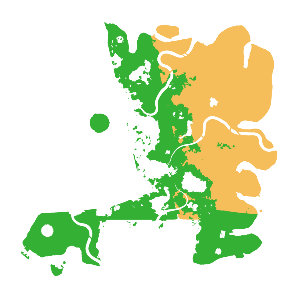 Biome Rust Map: Procedural Map, Size: 4250, Seed: 98597141