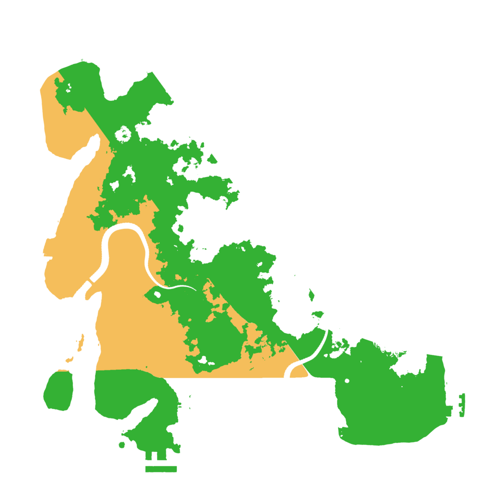 Biome Rust Map: Procedural Map, Size: 3250, Seed: 1798156652
