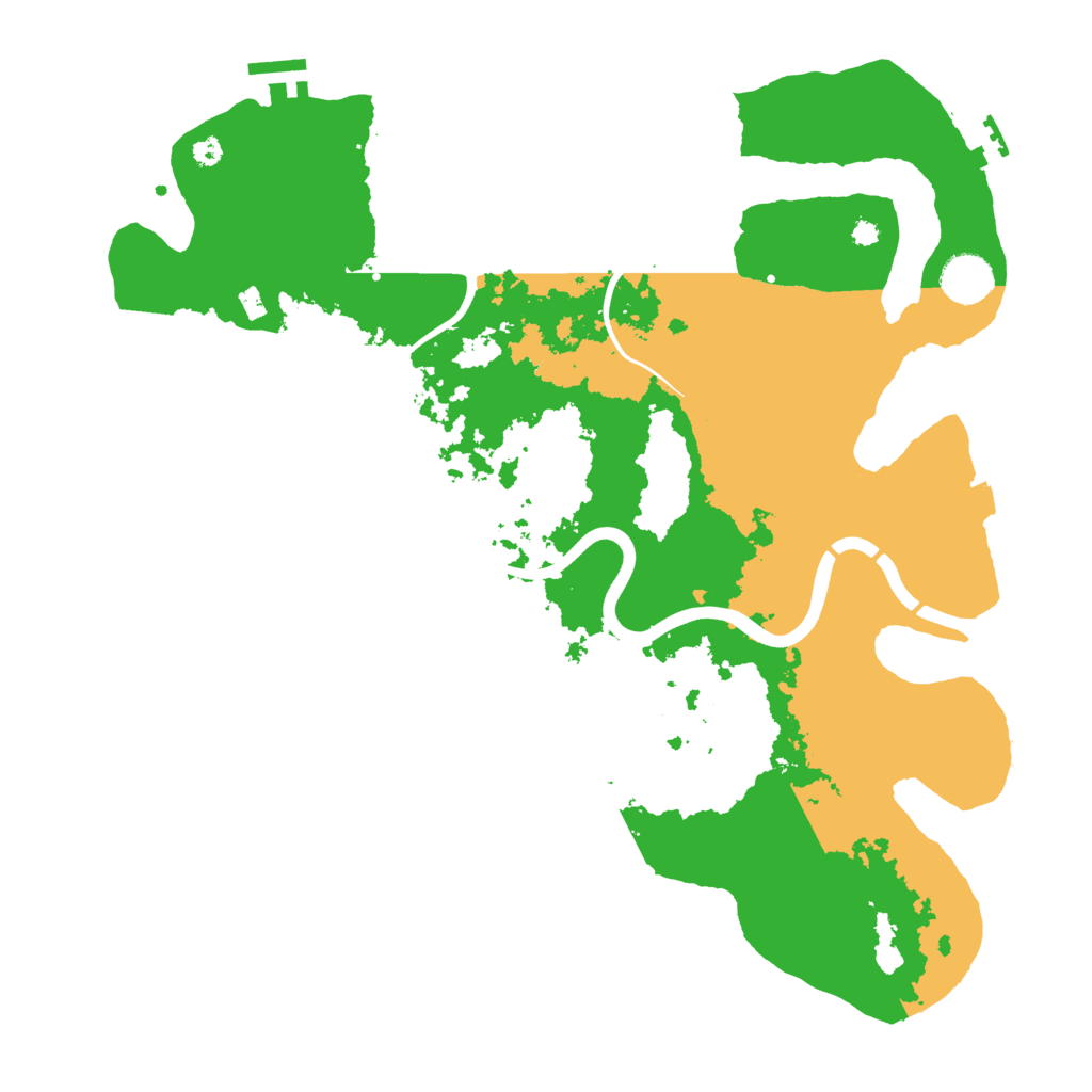 Biome Rust Map: Procedural Map, Size: 3800, Seed: 1116261489