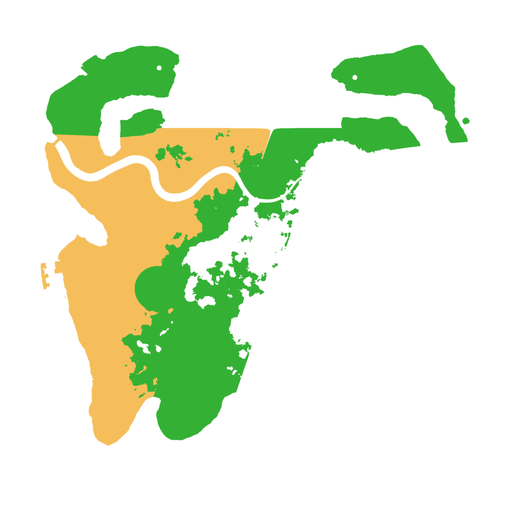 Biome Rust Map: Procedural Map, Size: 3000, Seed: 1471744825