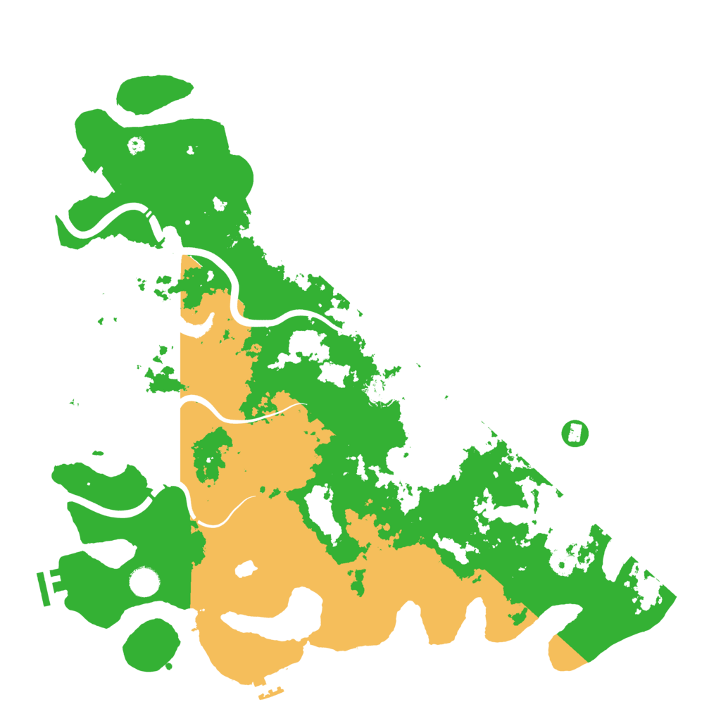 Biome Rust Map: Procedural Map, Size: 4250, Seed: 548375711