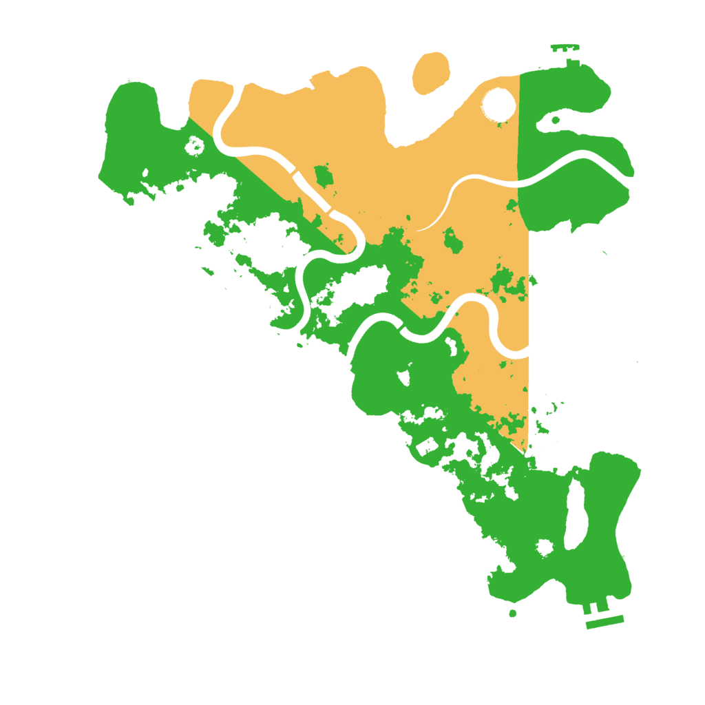 Biome Rust Map: Procedural Map, Size: 3750, Seed: 302363280