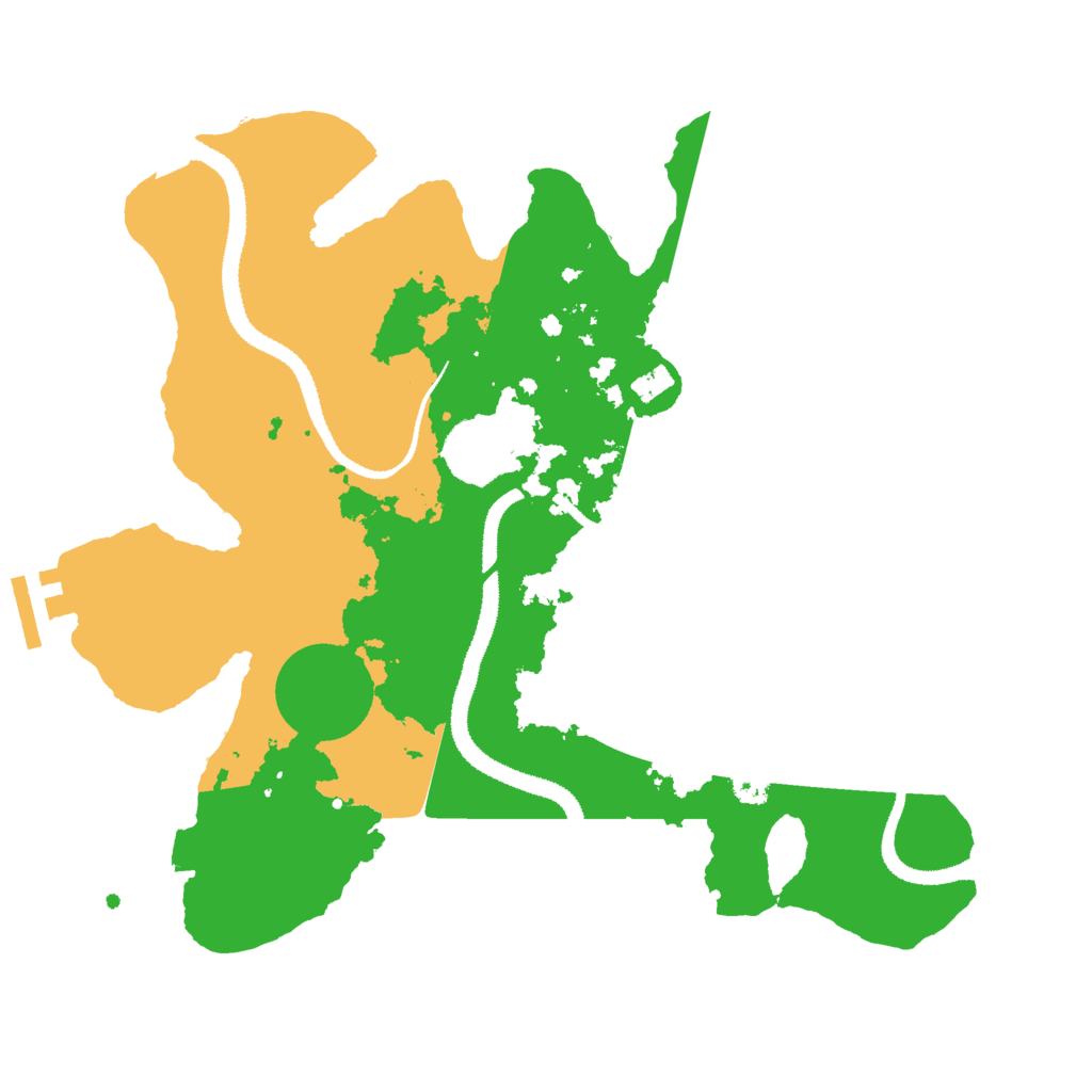 Biome Rust Map: Procedural Map, Size: 3017, Seed: 5589
