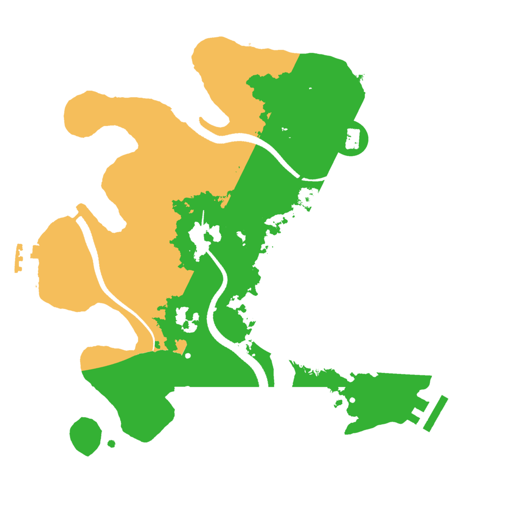 Biome Rust Map: Procedural Map, Size: 2700, Seed: 1761912096
